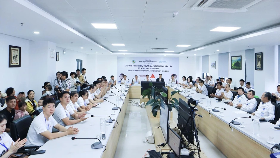 Đắk Lắk: Khám sàng lọc, phẫu thuật miễn phí cho người bệnh mắc dị tật bẩm sinh vùng hàm mặt cùng một số dị tật bẩm sinh khác Đắk Lắk: Khám sàng lọc, phẫu thuật miễn phí cho người bệnh mắc dị tật bẩm sinh vùng hàm mặt cùng một số dị tật bẩm sinh khác