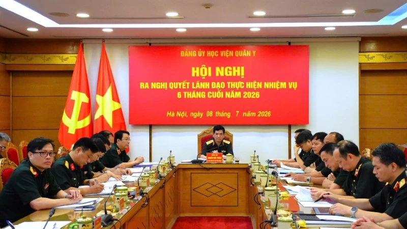 Đảng ủy Học viện Quân y lãnh đạo tăng cường nguồn lực, đầu tư trang thiết bị nâng cao chất lượng khám, chữa bệnh