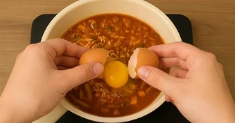 Đập trứng vào bát phở, nước dùng nóng có đủ diệt Salmonella?