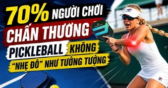 Đau âm ỉ khi chơi pickleball, nhiều người bị viêm gân kéo dài