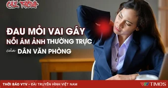 Đau cổ vai gáy đang trẻ hóa: Nỗi khổ chốn công sở