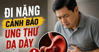 Dấu hiệu cảnh báo ung thư dạ dày khi đi vệ sinh