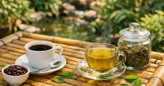 Đẩy lùi gan nhiễm mỡ nhờ uống trà và cà phê mỗi ngày