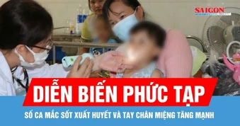 ĐBSCL: Số ca sốt xuất huyết và tay chân miệng tăng mạnh, ghi nhận 1 ca tử vong