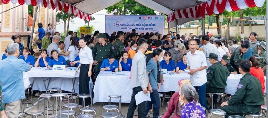 DHG Pharma chung tay chăm sóc sức khỏe cộng đồng tại Ninh Bình DHG Pharma chung tay chăm sóc sức khỏe cộng đồng tại Ninh Bình