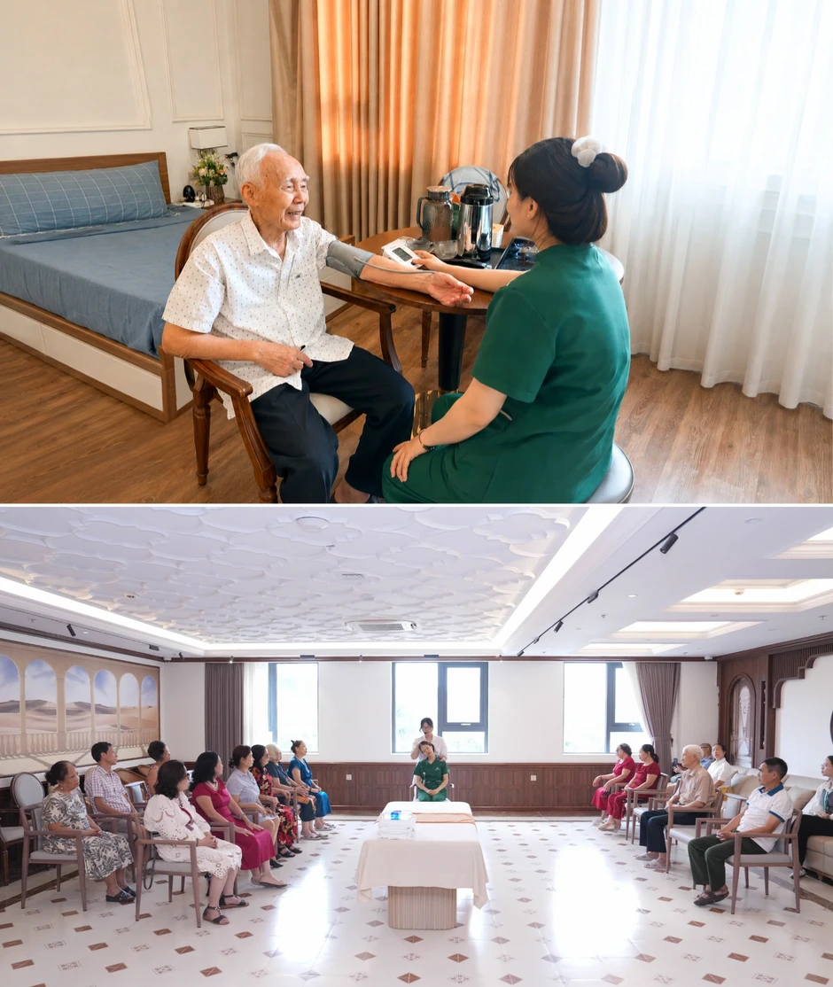 Đi dưỡng lão bán trú tuổi 93: Lựa chọn sống vui giữa vòng tay gia đình và cộng đồng