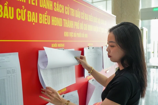 Điểm bầu cử số 055 tại Bệnh viện Quân y 175 đã sẵn sàng Điểm bầu cử số 055 tại Bệnh viện Quân y 175 đã sẵn sàng