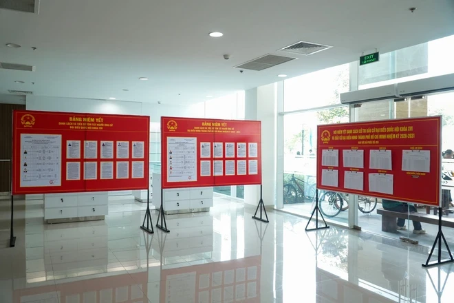 Điểm bầu cử số 055 tại Bệnh viện Quân y 175 đã sẵn sàng Điểm bầu cử số 055 tại Bệnh viện Quân y 175 đã sẵn sàng