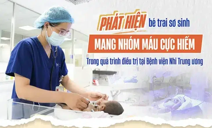 Điều trị thành công cho trẻ mang nhóm máu ‘kim cương’ cực hiếm Điều trị thành công cho trẻ mang nhóm máu ‘kim cương’ cực hiếm