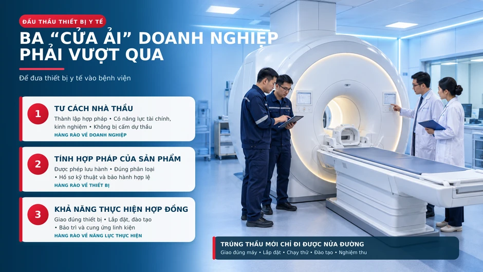 Doanh nghiệp phải qua những 'cửa ải' nào khi đưa thiết bị y tế vào bệnh viện? Doanh nghiệp phải qua những 'cửa ải' nào khi đưa thiết bị y tế vào bệnh viện?
