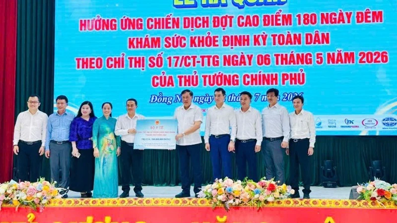 Đồng Nai ra quân khám sức khỏe miễn phí toàn dân Đồng Nai ra quân khám sức khỏe miễn phí toàn dân