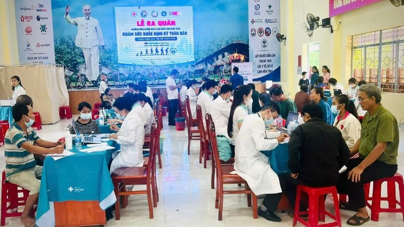 Đồng Nai ra quân khám sức khỏe miễn phí toàn dân Đồng Nai ra quân khám sức khỏe miễn phí toàn dân
