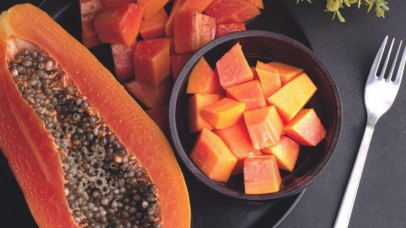 Đu đủ chín: Ăn đúng thì bổ, ăn sai có thể gây hại Đu đủ chín: Ăn đúng thì bổ, ăn sai có thể gây hại