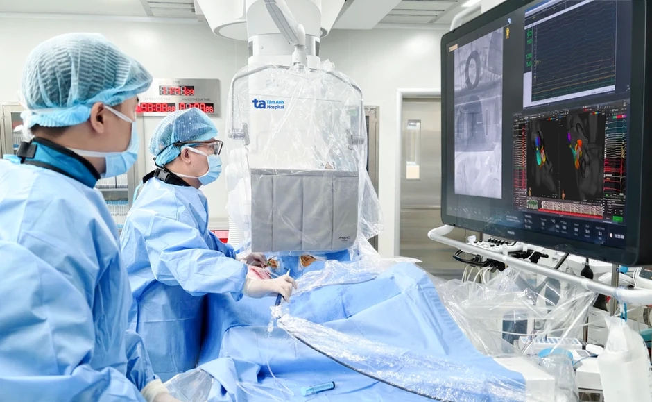Dựng bản đồ điện cực 3D điều trị loạn nhịp tim - Báo TinVina Dựng bản đồ điện cực 3D điều trị loạn nhịp tim - Báo TinVina