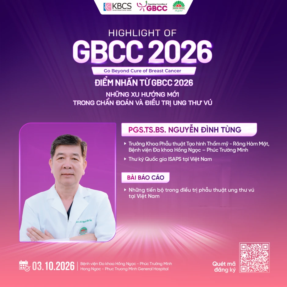 GBCC 2026 mang những cập nhật mới về ung thư vú đến Việt Nam GBCC 2026 mang những cập nhật mới về ung thư vú đến Việt Nam