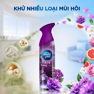 Giải pháp từ xịt phòng Ambi Pur giúp khử mùi hôi tận gốc Giải pháp từ xịt phòng Ambi Pur giúp khử mùi hôi tận gốc