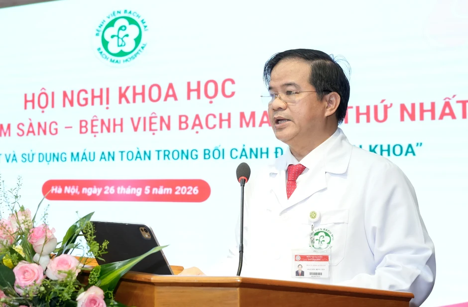 Giám đốc Bệnh viện Bạch Mai: Truyền máu không chỉ là "có máu để truyền" Giám đốc Bệnh viện Bạch Mai: Truyền máu không chỉ là "có máu để truyền"