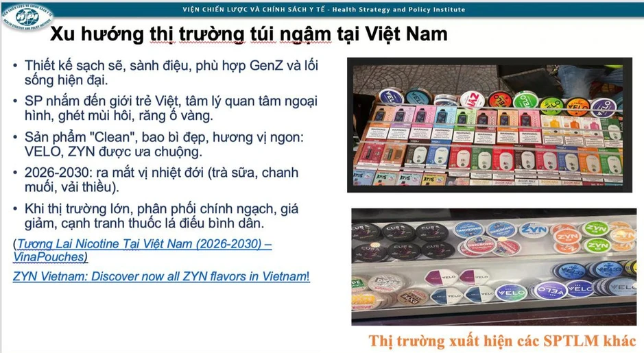 Giới trẻ trước hiểm hoạ từ túi ngậm nicotine, Bộ Y tế đề xuất cấm toàn diện