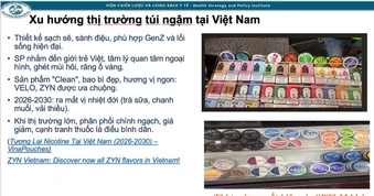 Giới trẻ trước hiểm hoạ từ túi ngậm nicotine, Bộ Y tế đề xuất cấm toàn diện