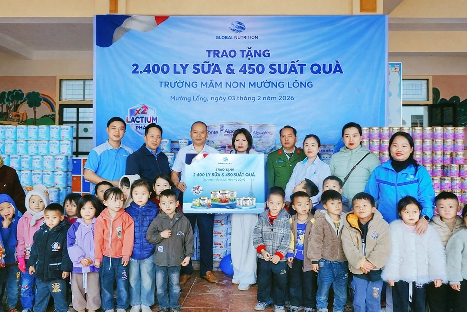 Global Nutrition lọt Top 7 công ty sữa bột pha sẵn trẻ em thị trường Việt Nam