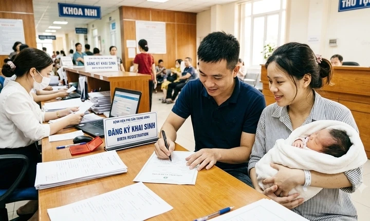 Hà Nội thí điểm đăng ký khai sinh ngay tại bệnh viện Hà Nội thí điểm đăng ký khai sinh ngay tại bệnh viện