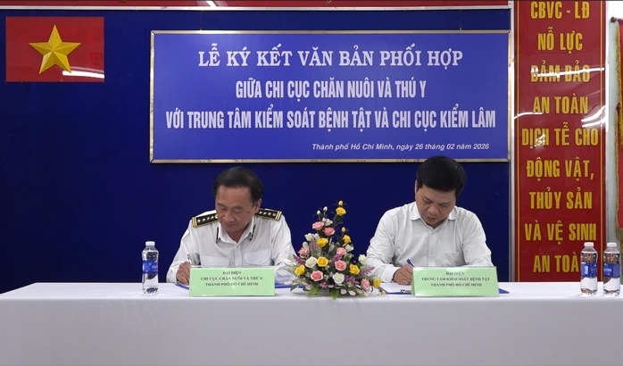 HCDC và ngành thú y TPHCM tăng cường phối hợp dữ liệu phòng bệnh lây từ động vật