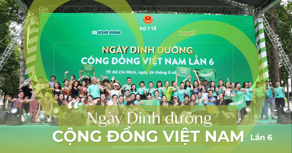 Herbalife Việt Nam bền bỉ đồng hành cùng Ngày Dinh dưỡng cộng đồng Việt Nam lần 6 Herbalife Việt Nam bền bỉ đồng hành cùng Ngày Dinh dưỡng cộng đồng Việt Nam lần 6