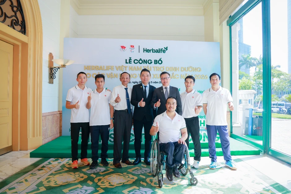 Herbalife Việt Nam tiếp tục tài trợ sản phẩm dinh dưỡng cho các VĐV xuất sắc Việt Nam năm 2026