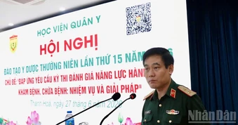 Học viện Quân y đổi mới đào tạo y khoa đáp ứng yêu cầu đánh giá năng lực hành nghề khám, chữa bệnh