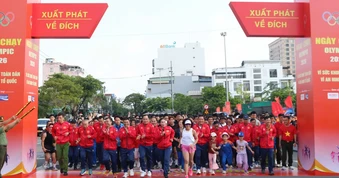 Hơn 38.000 người tham gia ngày chạy vì sức khỏe toàn dân tại Đà Nẵng