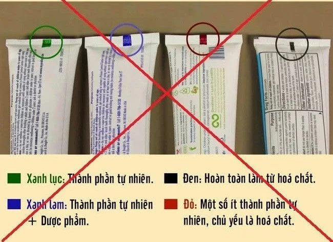 Hơn 90% người dùng hiểu lầm về vạch màu ẩn dưới đáy tuýp kem đánh răng