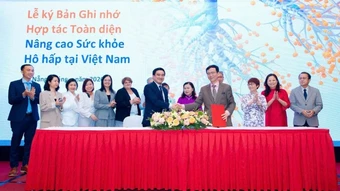 Hợp tác nâng cao chất lượng chăm sóc sức khỏe hô hấp