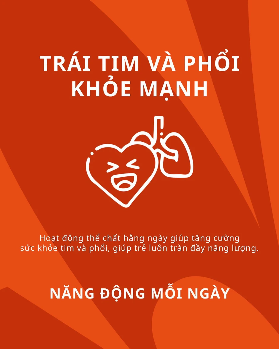 Infographic: Khuyến khích trẻ vận động để tăng cường sức khỏe Infographic: Khuyến khích trẻ vận động để tăng cường sức khỏe