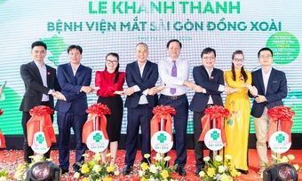 Khai trương Bệnh viện Mắt Sài Gòn Đồng Xoài
