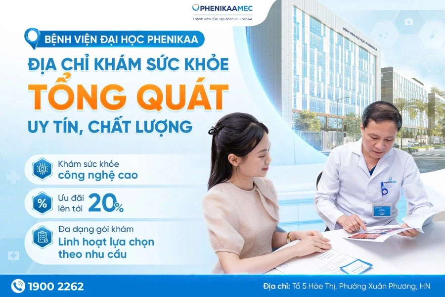 Khám sức khỏe tại PhenikaaMec: Hệ thống toàn diện, chuyên gia đồng hành, công nghệ hiện đại Khám sức khỏe tại PhenikaaMec: Hệ thống toàn diện, chuyên gia đồng hành, công nghệ hiện đại