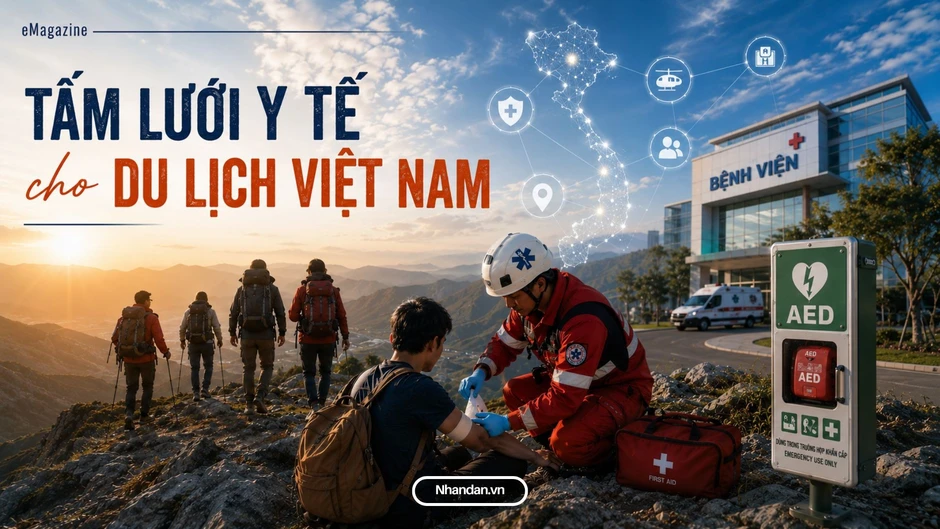 Kiến tạo "tấm lưới y tế" cho du lịch khám phá tại Việt Nam Kiến tạo "tấm lưới y tế" cho du lịch khám phá tại Việt Nam