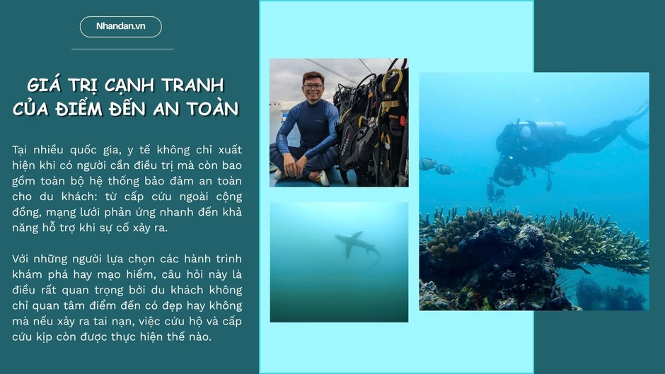 Kiến tạo "tấm lưới y tế" cho du lịch khám phá tại Việt Nam Kiến tạo "tấm lưới y tế" cho du lịch khám phá tại Việt Nam