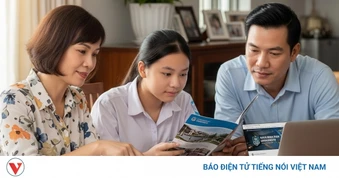 Kiệt sức vì ôn thi cùng con