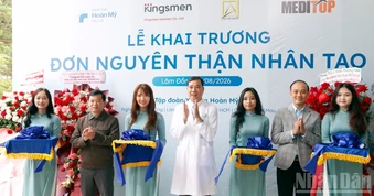 Lâm Đồng: Khai trương đơn nguyên thận nhân tạo tại Bệnh viện Hoàn Mỹ Đà Lạt