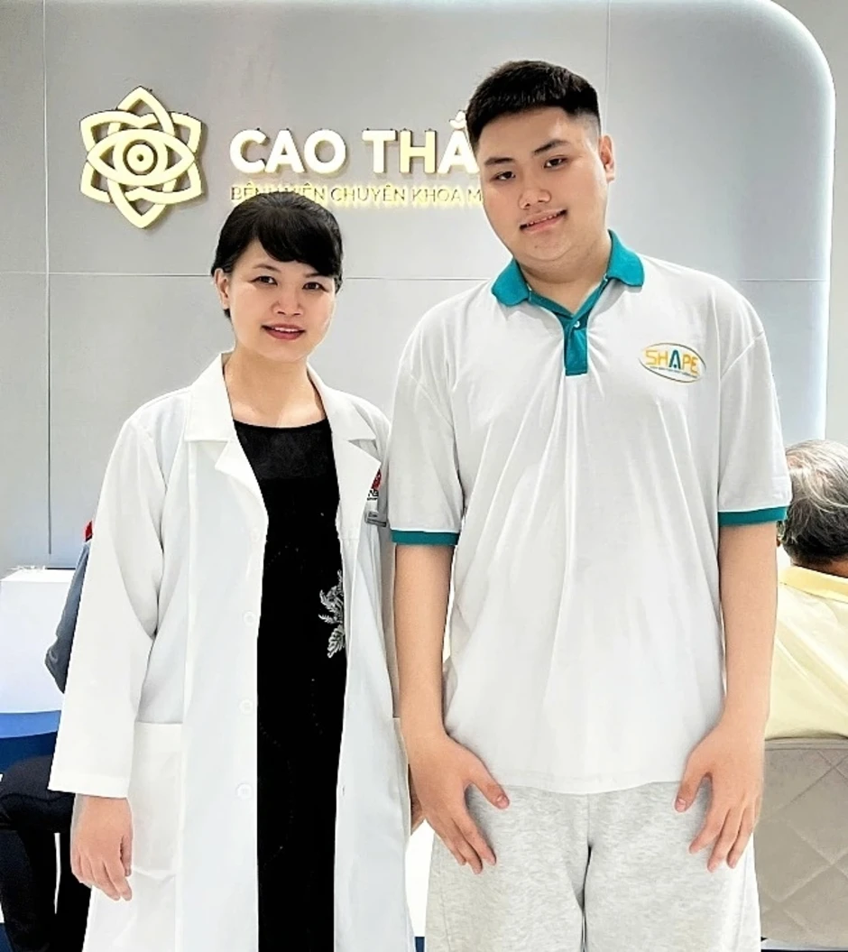 Lấy lại thị lực cho ca viêm màng bồ đào gây đục thủy tinh thể Lấy lại thị lực cho ca viêm màng bồ đào gây đục thủy tinh thể