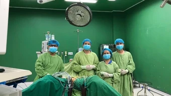 Lấy thành công vòng tránh thai “mất tích” 29 năm trong bàng quang bệnh nhân