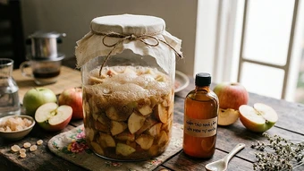 Lợi ích khi dùng giấm táo trước khi ngủ - Báo TinVina