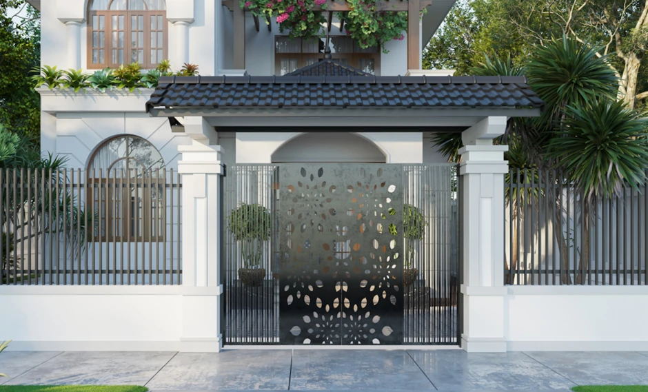 Lời khuyên cho những gia đình có cổng chính nhìn ra đường lớn Lời khuyên cho những gia đình có cổng chính nhìn ra đường lớn