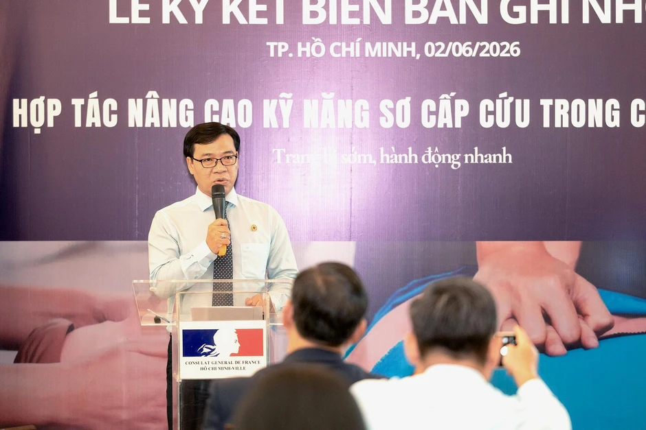 Long Châu cùng đối tác Việt - Pháp mở rộng mạng lưới sơ cấp cứu cộng đồng Long Châu cùng đối tác Việt - Pháp mở rộng mạng lưới sơ cấp cứu cộng đồng