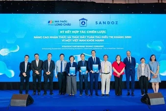 Long Châu hợp lực cùng Sandoz, Hội Hô hấp TP.HCM nâng cao nhận thức cộng đồng về sử dụng kháng sinh