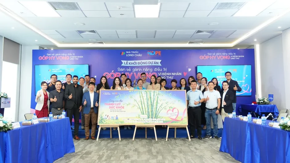 Long Châu, Quỹ Hope và các đối tác dược phẩm cùng “San sẻ gánh nặng vì bệnh nhân ung thư” Long Châu, Quỹ Hope và các đối tác dược phẩm cùng “San sẻ gánh nặng vì bệnh nhân ung thư”