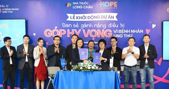 Long Châu, Quỹ Hope và các đối tác dược phẩm cùng “San sẻ gánh nặng vì bệnh nhân ung thư”