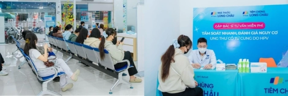 Long Châu tầm soát HPV miễn phí cho cộng đồng