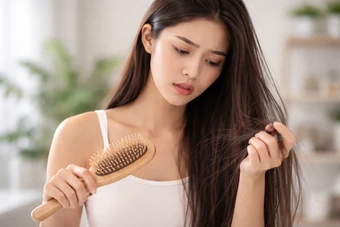 Mất cân bằng nội tiết nữ có thể gây rụng tóc - Báo TinVina