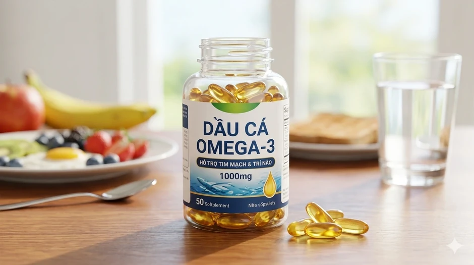 Mỗi ngày 1 viên dầu cá omega-3, điều gì xảy ra với mức mỡ máu? Mỗi ngày 1 viên dầu cá omega-3, điều gì xảy ra với mức mỡ máu?
